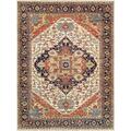 Pasargad 4 Ft. X 5 Ft.1 Serapi Collection Hand-Knotted Lambs Wool Area Rug PH-3 4x6